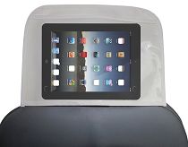 Backseat Car Organizer with Touch Screen Ipad Tablet Holder, Universal Headrest Cover