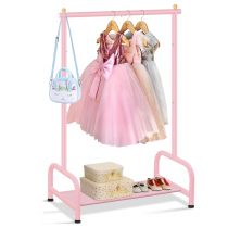 Kids Clothing Rack Pink