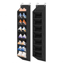 2 Pack Narrow Over The Door Shoe Organizer